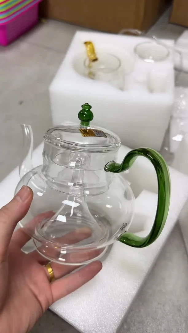 禾器宫灯壶湖绿（珍珠棉简包介意勿拍）
