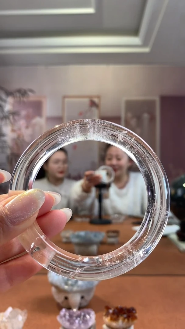 【闪购商品】水晶手镯未镶嵌白水晶61