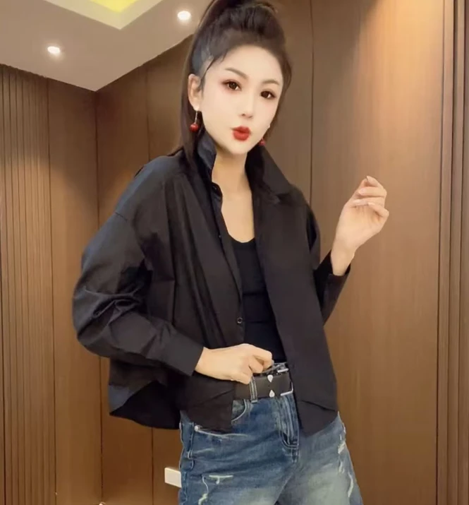 25238#洋气时尚衬衫