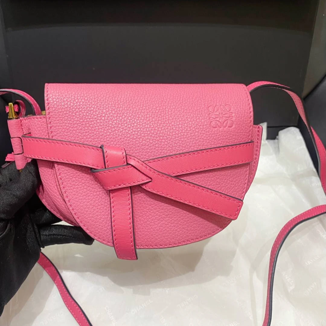 99新 LOEWE/罗意威 mini gate 马鞍包