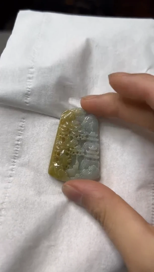 【闪购商品】翡翠颈饰未镶嵌吊坠-530976