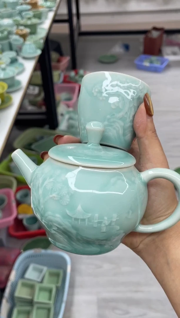 慧仙青瓷全手 源头厂家特价福利