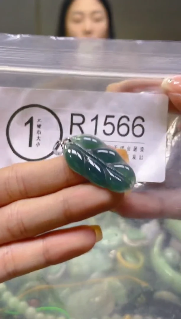 翡翠未镶嵌颈饰/R/翡翠A货一图一物