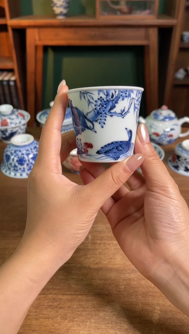 阳春白雪 郎情妾意杯