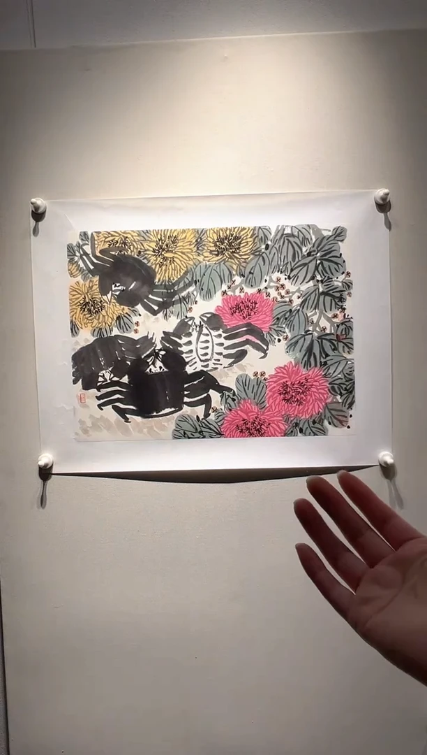 国画GHW-2平尺-国画作品