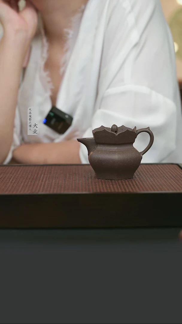 茶杯紫砂天青泥僧帽