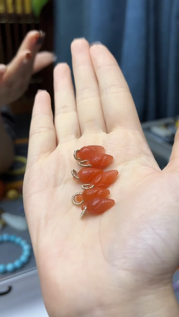 未镶嵌南红玛瑙挂件南红玉米配饰DN多样性发其一