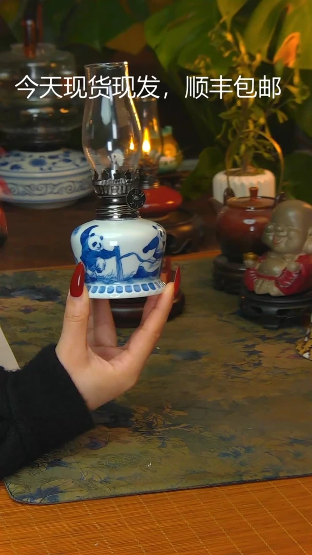 【闪购商品】景德镇陶瓷灯摆件