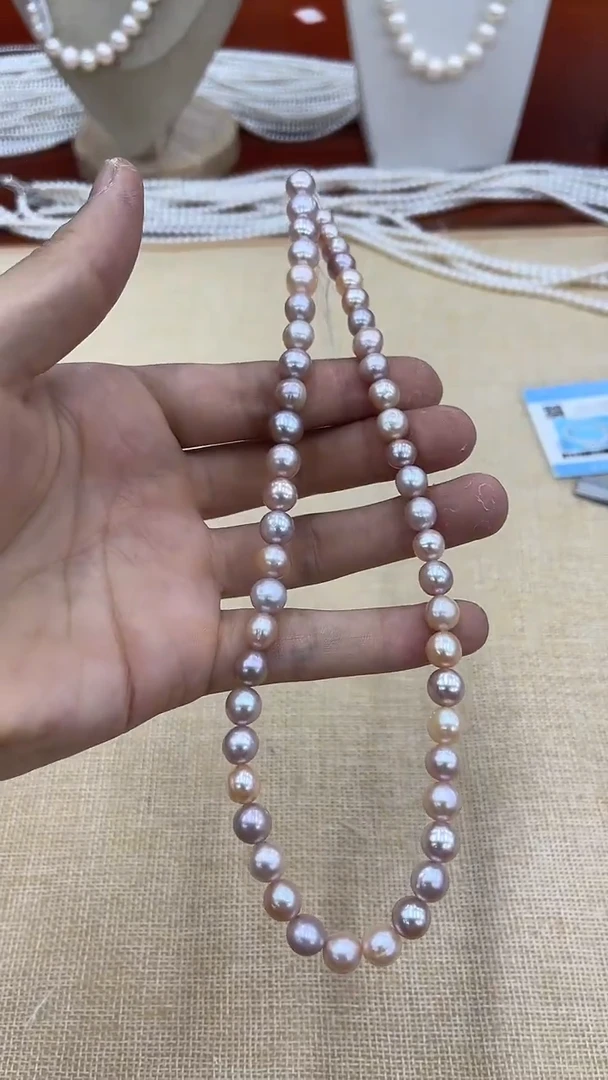 颈饰合金淡水珍珠70