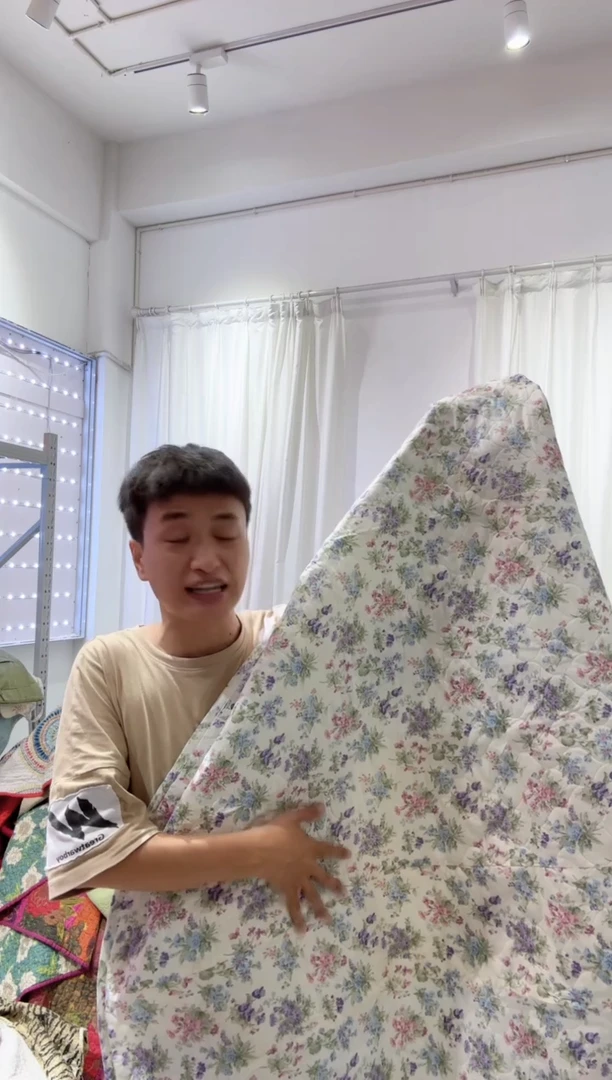 棉180*180纯棉床盖46号微瑕