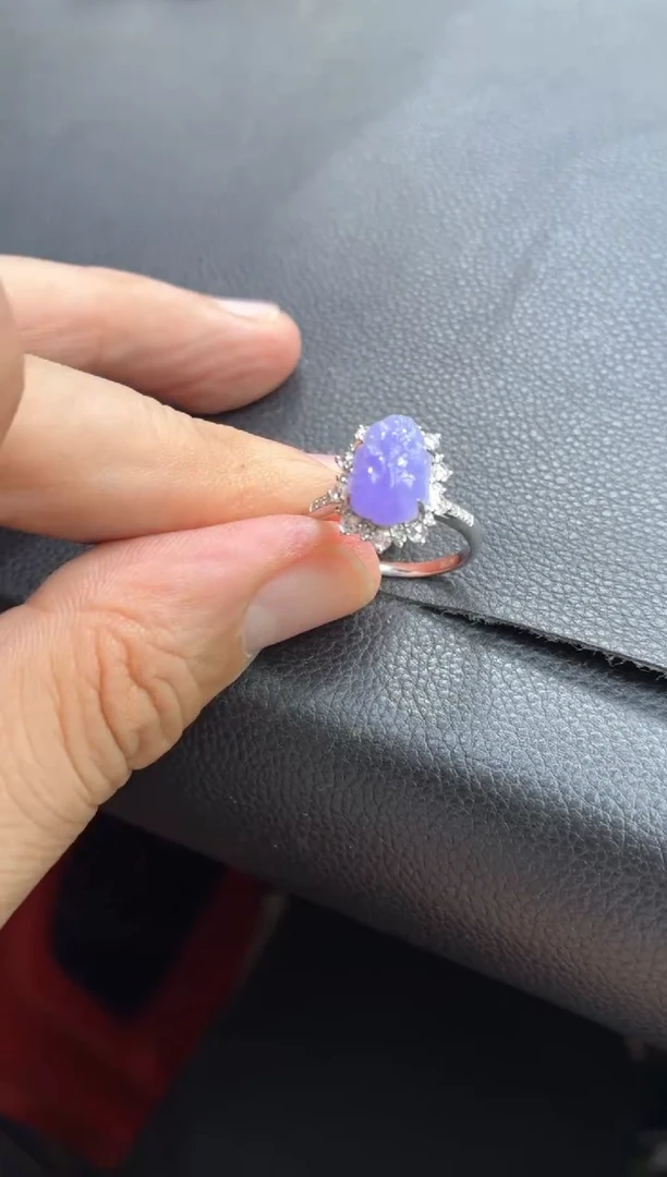 翡翠戒指未镶嵌LZ09戒指