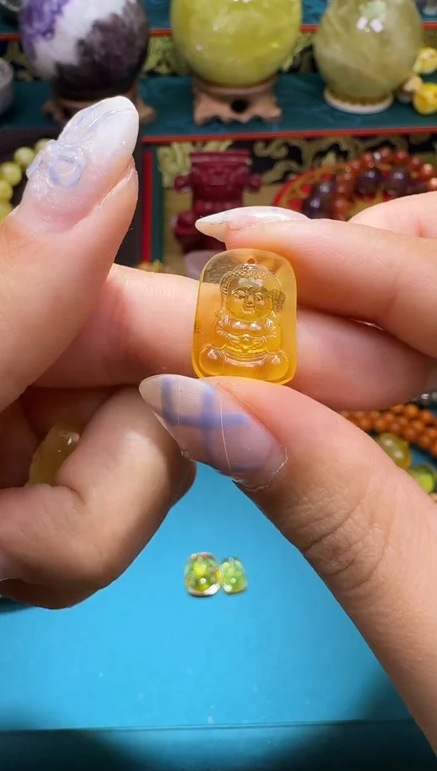 琥珀颈饰未镶嵌嫣*程多样性发一件 720