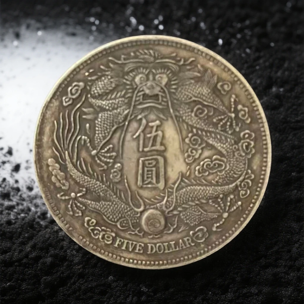 397【甄藏】精选手工复制仿古铜银复古纪念工艺摆件