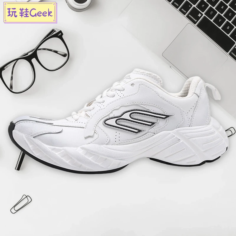 MDNDAY厚底老爹鞋2025夏季新款做旧情侣款百搭轻便软底休闲跑步鞋