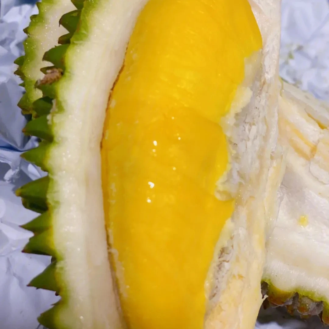 马来西亚奶油猫山王红肉榴莲液氮锁鲜榴莲，核小，一果一重猫山王马来西亚