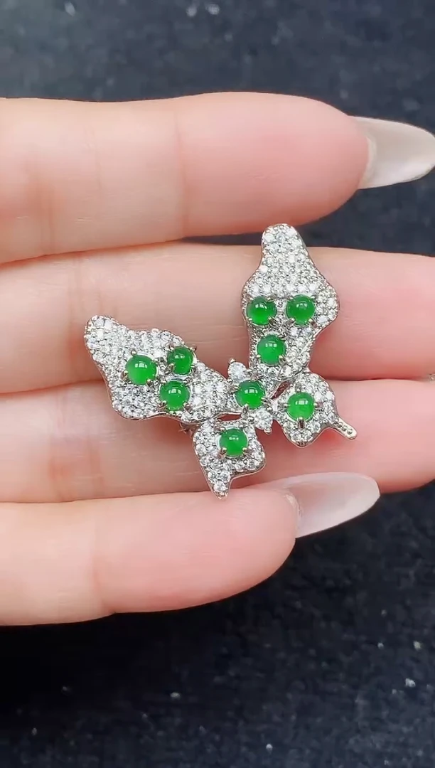 颈饰未镶嵌翡翠天然A货翡翠 保A保真