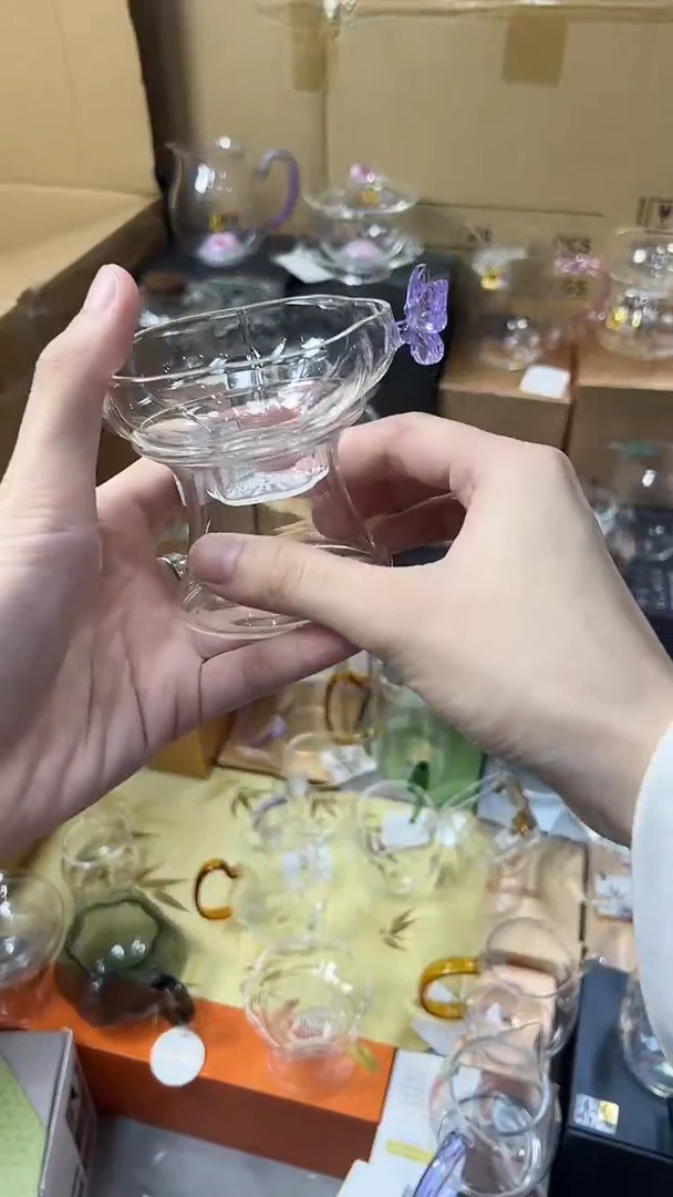 @@禾器晶彩蝴蝶茶漏