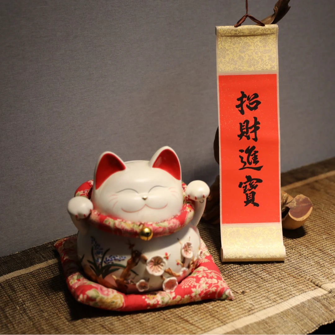 【双喜书院 】新中式书法艺术氛围感挂式迷你宣纸卷轴系列