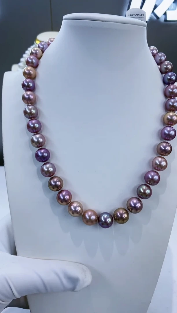 项链未镶嵌淡水珍珠Y淡水项链 10.1-12.4 吉尔德五星