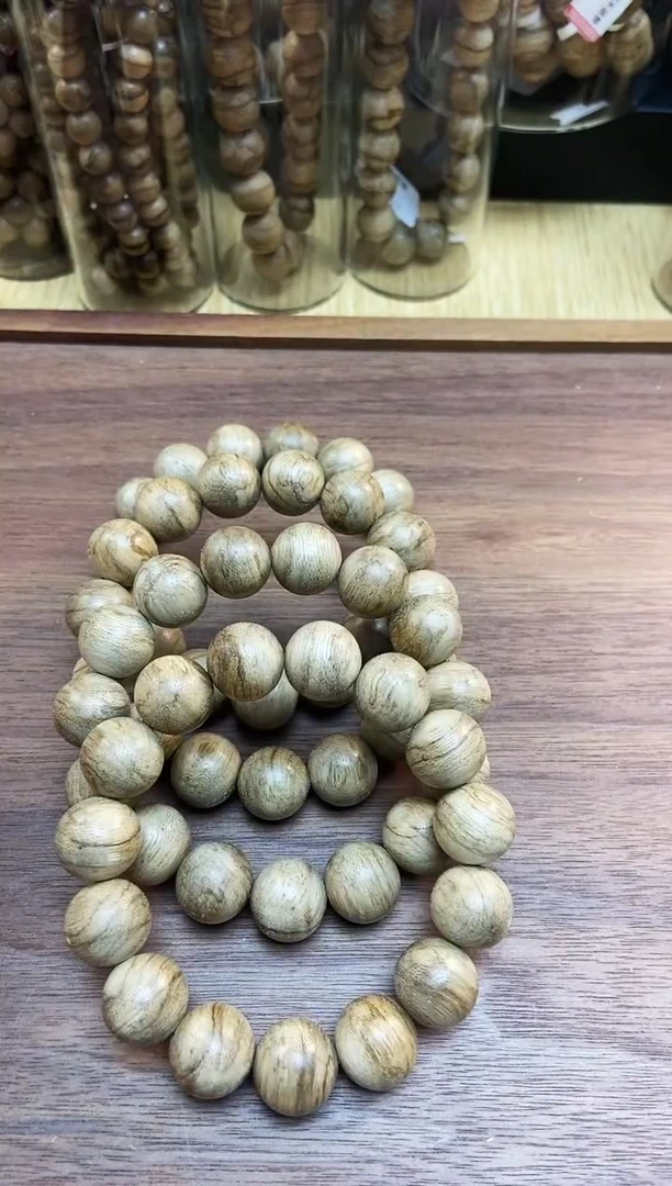 沉香手串卓CM711-11达拉干卡15MM1天然野多样性发一