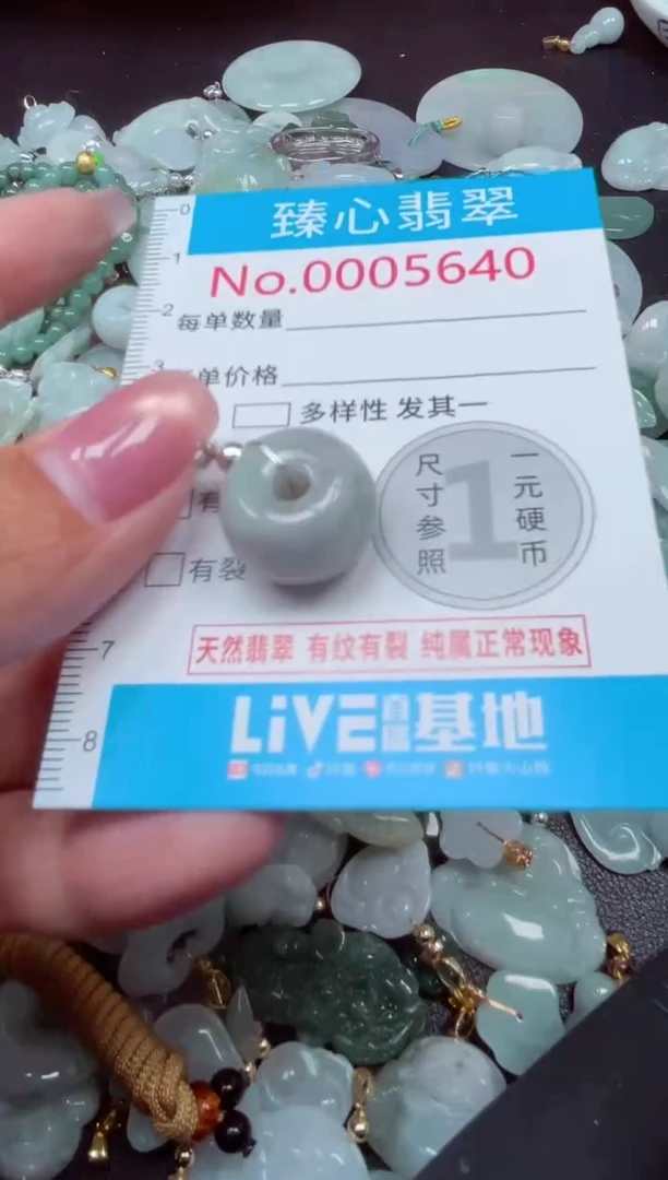 颈饰未镶嵌翡翠5640