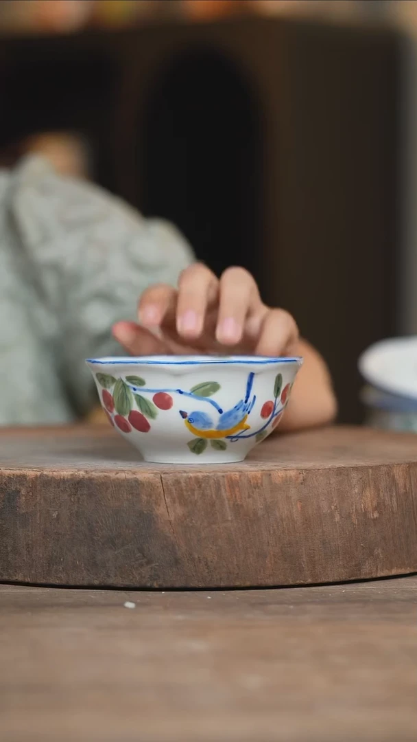 瓷片景德镇高温釉下彩（食品级）
