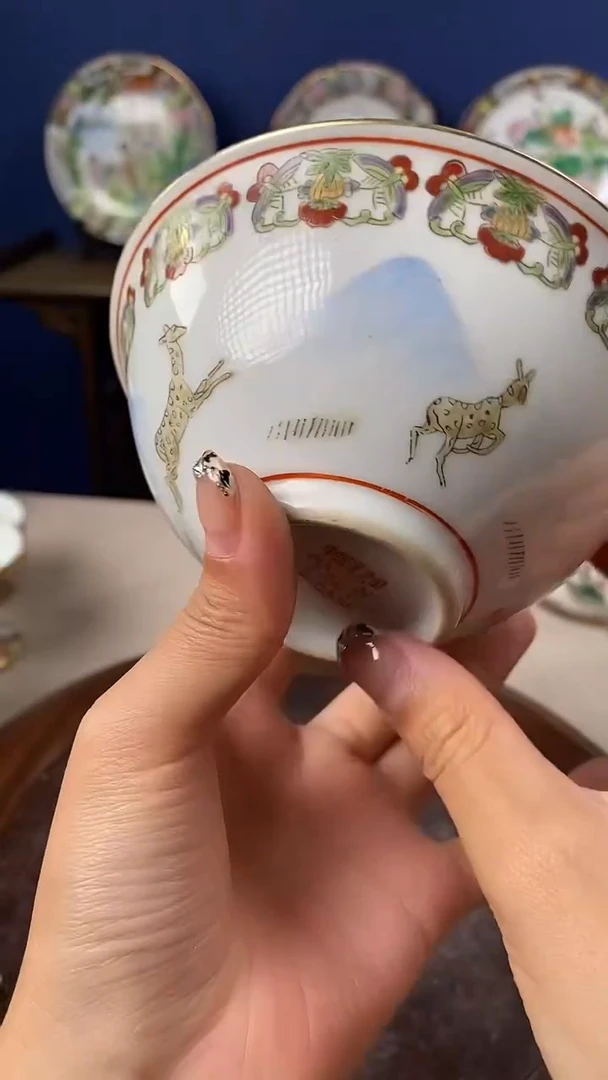 瓷片微瑕景德镇窑厂瓷摆件单件