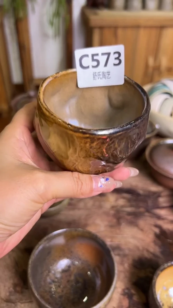 雪* 非遗纯手工陶瓷作品C573