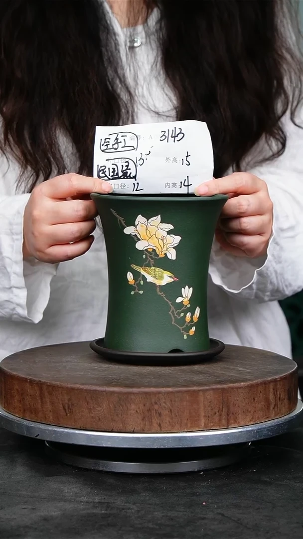 紫砂花盆3143+z紫砂花盆