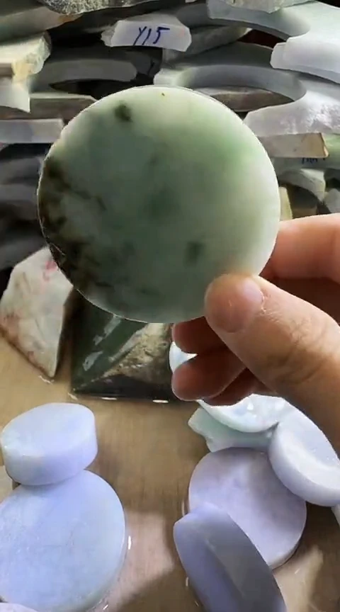 裸石翡翠缅甸翡翠A货花308