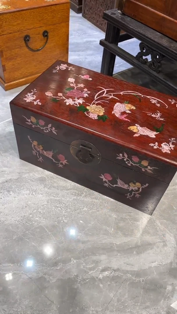 木连年有余收纳箱