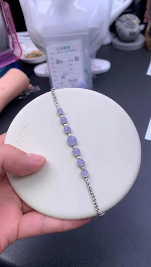 18K金镶嵌定制翡翠48小时鉴赏期 退货不扣服务费