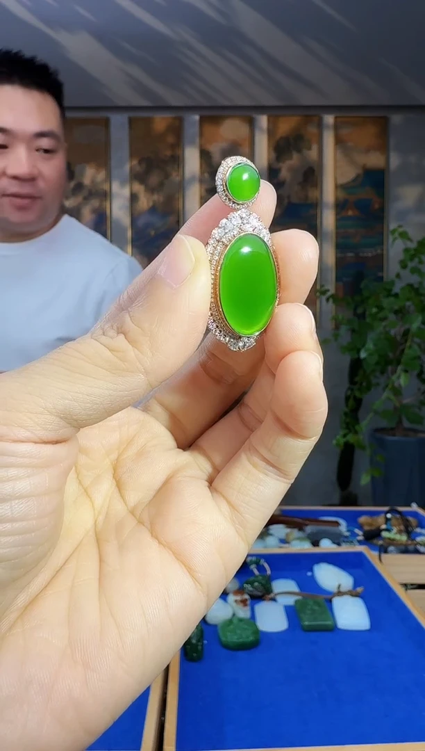 未镶嵌和田玉挂件拍一发一