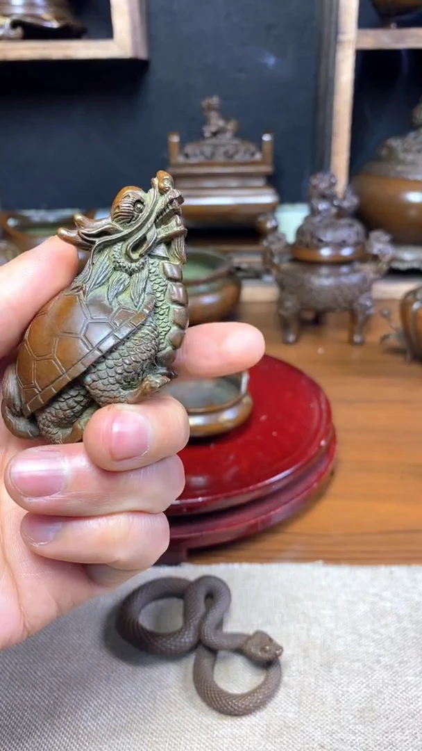 【闪购商品】苏工 普工精品铜 摆件熏香炉/摆件