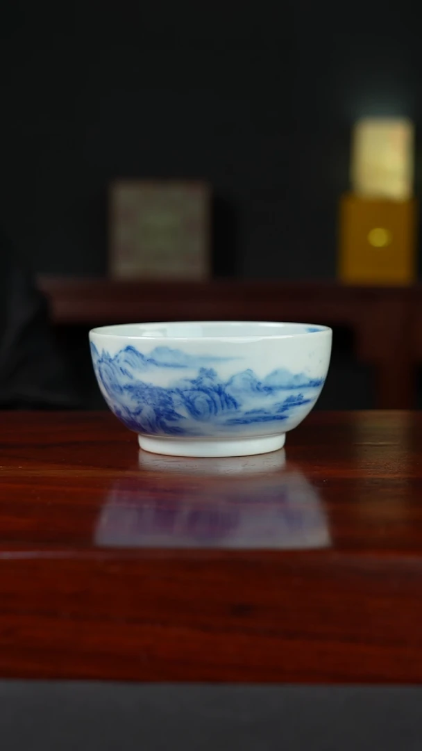 祖传窑真柴窑传承400年山水主人杯