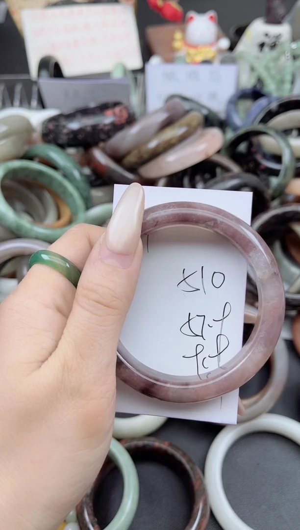 未镶嵌手镯石英质玉510