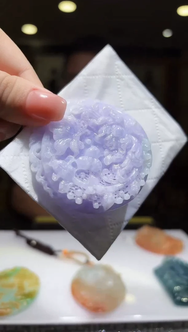 未镶嵌定制翡翠03/0915/C/发其一件/花