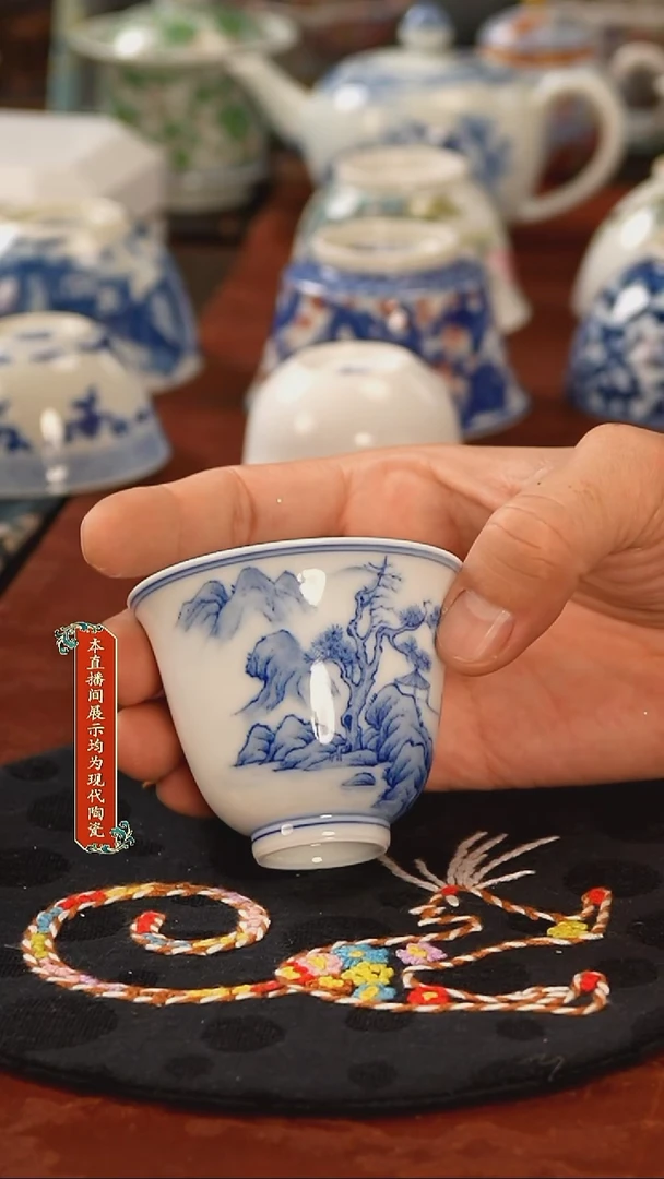 陶瓷景德镇手工手绘陶瓷