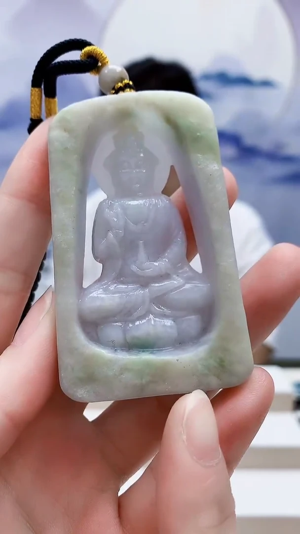 未镶嵌定制翡翠4917ry-毛货挂件49