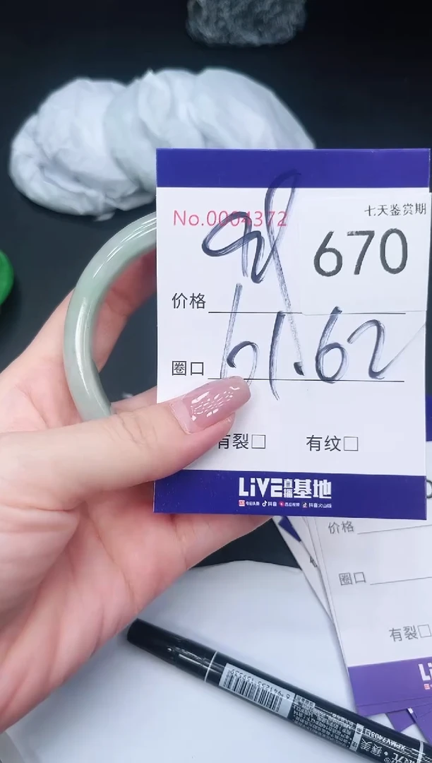 未镶嵌手镯翡翠670