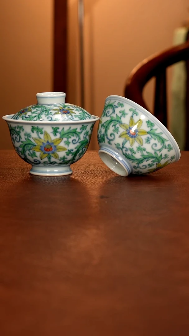 景德镇青花瓷手绘茶具