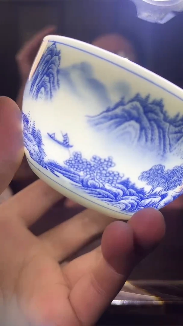 简约摆件景德镇陶瓷摆件X399