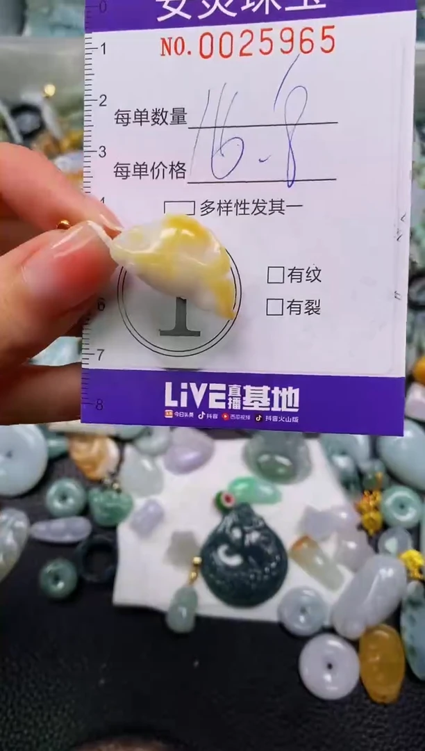 颈饰未镶嵌翡翠闪购0025965