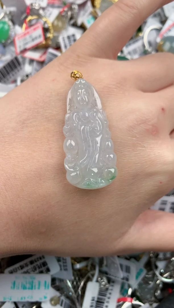 18K金镶嵌戒指翡翠121212---1