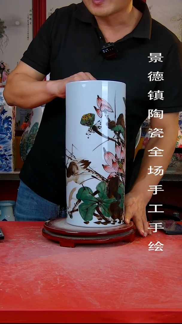 摆件景德镇陶瓷 全场手工手绘888