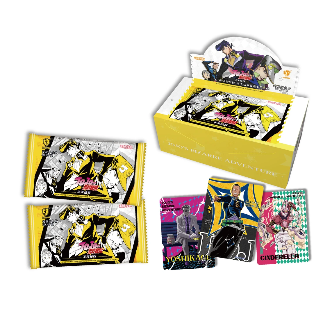 卡宝文创JOJO的奇妙冒险-不灭钻石-第一弹10元包-收藏卡牌盲盒