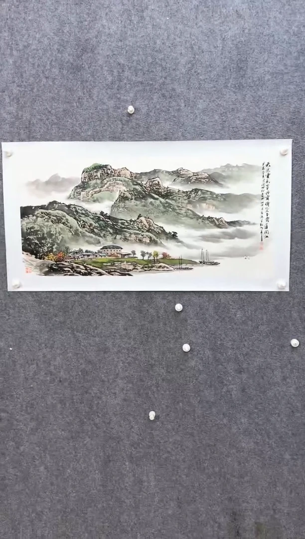 【闪购商品】国画ST-DSZ山水绘画作品