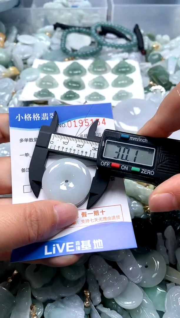 【闪购商品】翡翠颈饰未镶嵌闪购商品0195154