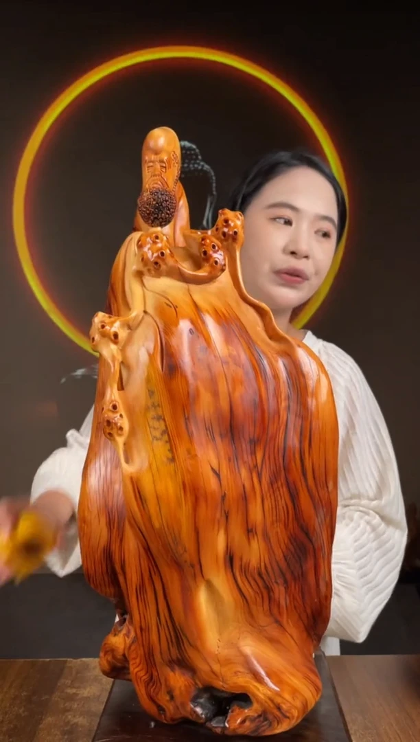 柏木（崖柏）手工摆件,先抢先得! 编号:207