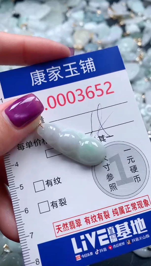 颈饰未镶嵌翡翠3652